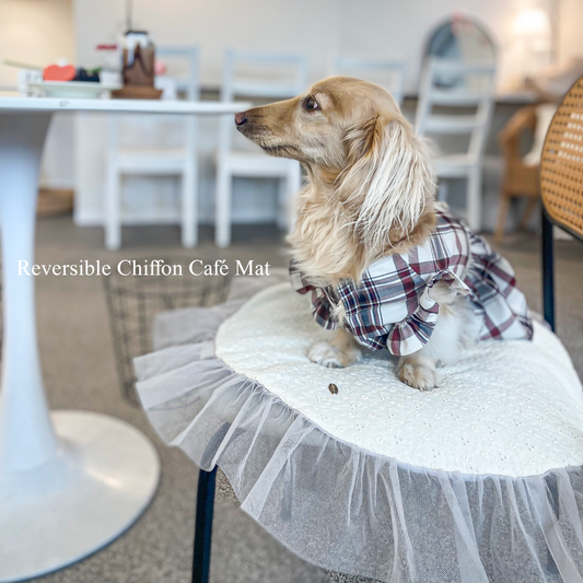 リバーシブルシフォンカフェマット