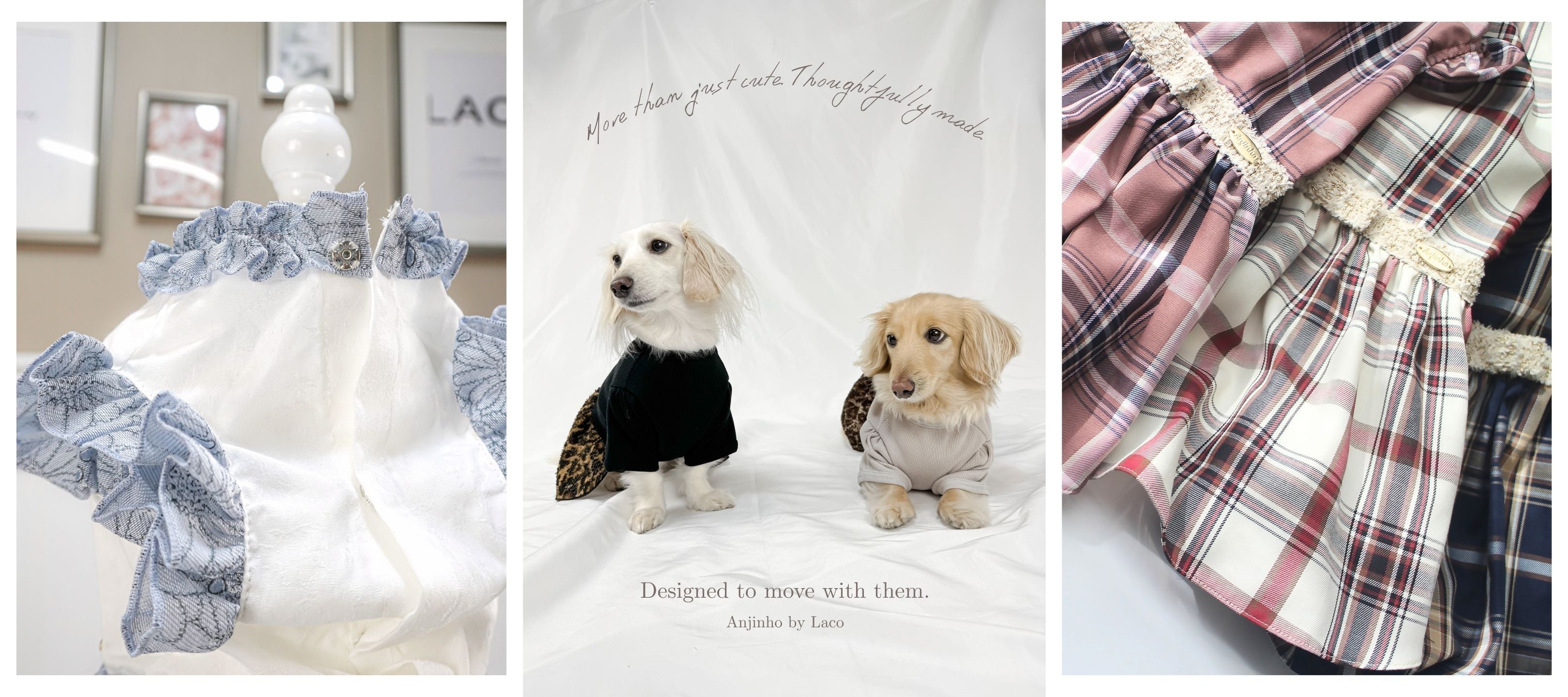 ダックスフンド専門の犬服ブランド｜Anjinho